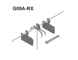 Bromsbelägg Shimano G05A-RX (1-par)