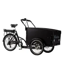 Lådcykel Cargobike Classic Svart