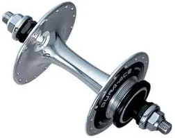 Baknav Shimano Dura-Ace Track FH-7600 32H 120 mm fixed silver