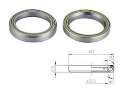 Lager BBB 41.0 mm 36° x 45° 2-pack