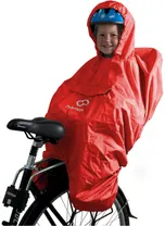 Poncho Hamax f&ouml;r cykelsits r&ouml;d one-size