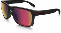 Solglasögon Oakley Holbrook Positive red Iridium matt svart