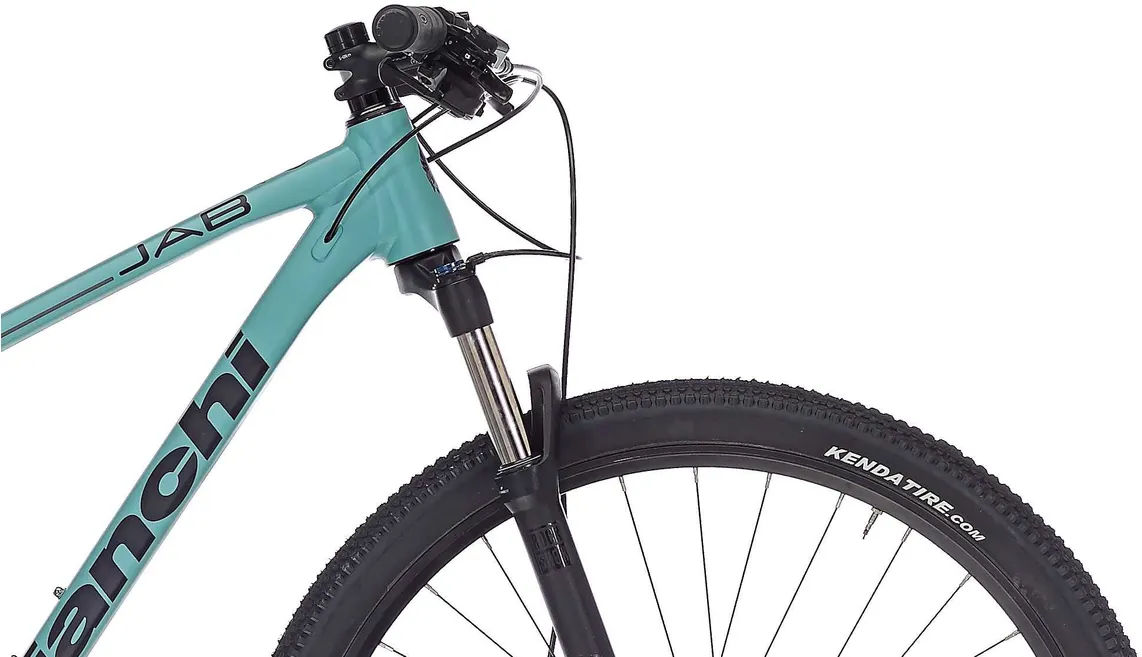 Bianchi Jab Xt/Deore x 10 matt Celeste 38 cm