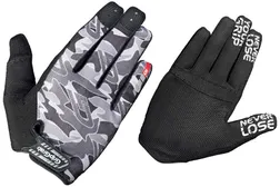 Handskar GripGrab Rebel Rugged Full Finger grå camo