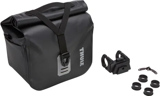 Snabb och enkel att installera på Thule Single Handlebar Mount (medföljer)