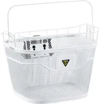 Cykelkorg Topeak fram med Fixer 3E Fäste vit