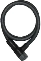 Vajerlås Abus Steel-O-Flex 6615 Microflex 15 x 1200 mm svart