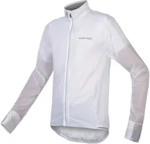 Jacka Endura FS260-Pro Adrenaline Race Cape II vit