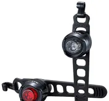 Belysningsset Cateye Orb svart