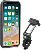 Matkalaukku Topeak Ridecase iPhone X musta/harmaa