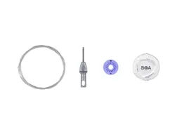 Skodel Bontrager Boa IP1 Dial vit vänster