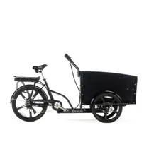 Lådcykel Cargobike Classic Svart