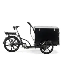 Lådcykel Cargobike Classic Box Svart