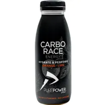 Sportdryck PurePower Carbo Race Energy 330ml Apelsin/Lime