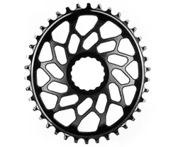 Drev absoluteBlack DM 1x10/11/12-Speed Oval Easton Gravel Alu 44T svart