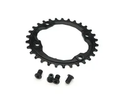 Drev absoluteBlack &Oslash;96 mm BCD Shimano HG+ 11 spd 11-Speed Oval NW Alu 30T svart