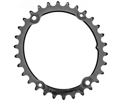 Drev absoluteBlack &Oslash;110 mm BCD 2x10/11-Speed Oval 9100/8000/9000/6800 Alu 32T svart