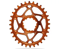 Drev absoluteBlack DM 3 mm Offset 1x10/11/12-Speed Oval NW BOOST SRAM Alu 28T Orange