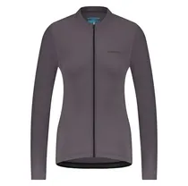 Cykeltröja Shimano Elemento LS Jersey Dam Grå