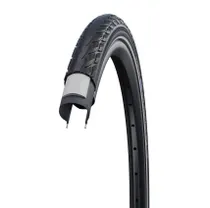 Cykeld&auml;ck Schwalbe Delta Cruiser Plus SBC PunctureGuard 37-622 (28x1.40") Svart/Reflex