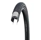 Cykeldäck Schwalbe Road Cruiser Plus Green Compound PunctureGuard 47-507 (24x1.75) Svart/Reflex