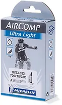 Sis&auml;rengas Michelin Aircomp Ultralight A1 18/23-622 Presta Venttiili 60mm