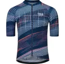 Cykeltröja Void Abstract Jersey SS Men Dark Blue/Coral