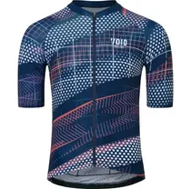 Cykeltr&ouml;ja Void Abstract Jersey SS Men Dark Blue/Coral