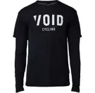 Cykeltröja Void Performance LS Tee Men Black