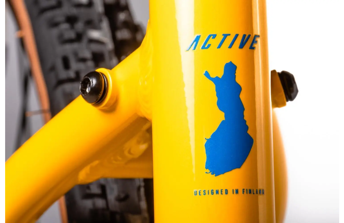 Gravel ACTIVE 2023 Wanted Gravel 311 Apex Ukraine Edition yellow Active Bikes Cyklar