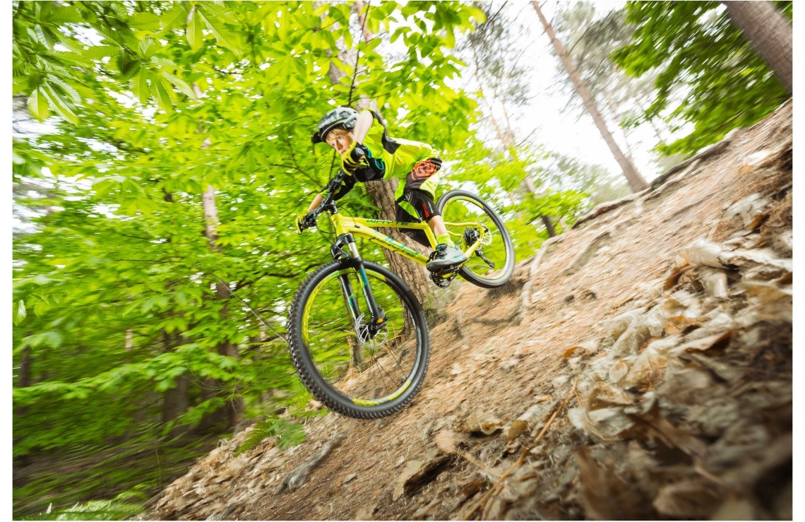 Whyte 403 matt lime gron Trail Mountainbikes MTB Cyklar