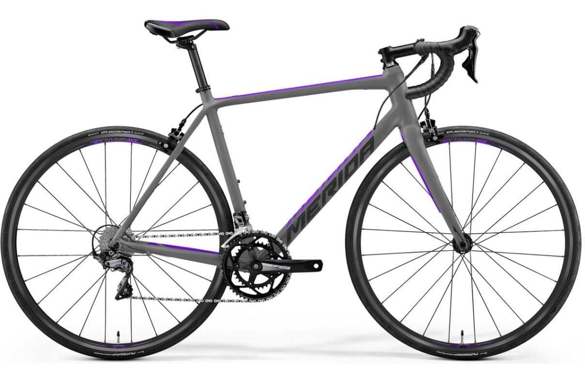 Merida Scultura 100 Juliet morkgra lila Racer Cross Triathlon Cyklar