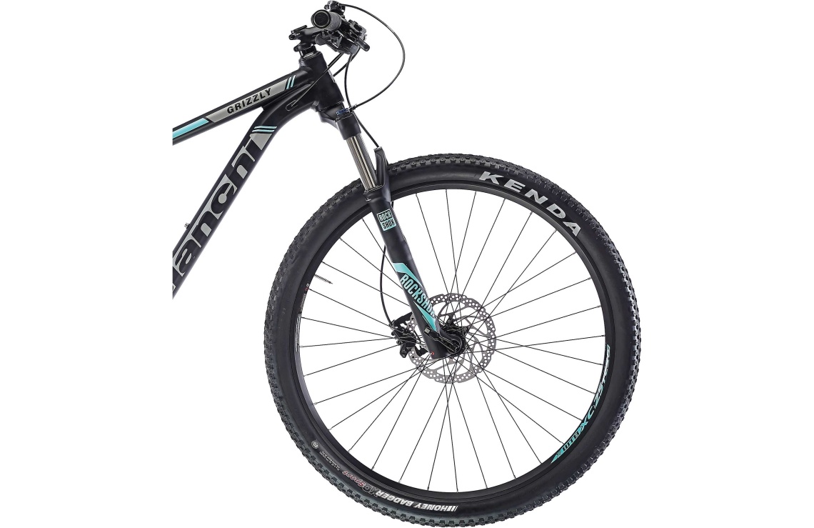 Bianchi Grizzly 9.2 Xt SLX svart gra Celeste Cross Country Mountainbikes MTB Cyklar