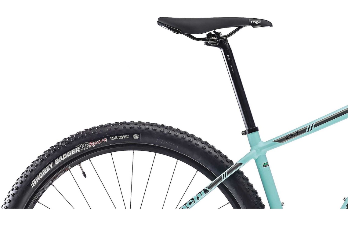 Bianchi Grizzly 9.1 Xt SLX Celeste svart Cross Country Mountainbikes MTB Cyklar