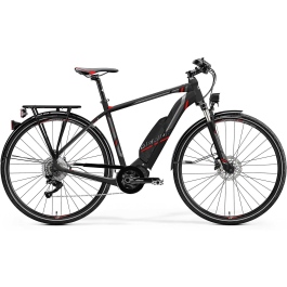 Merida Espresso 900 EQ matt svart Elcykel mittmotor Elcyklar