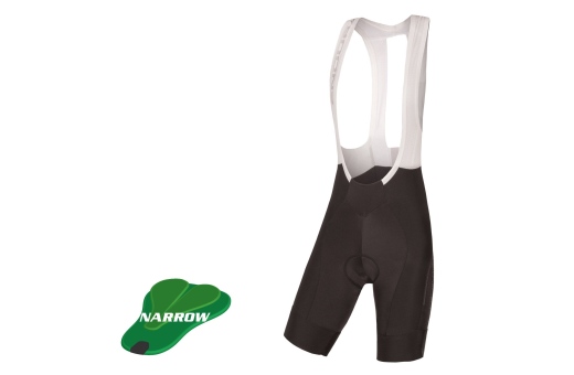 Bib Shorts Endura Pro SL DropSeat Dam Narrow Pad Svart Cykelshorts Dam Cykelshorts Klader Hjalmar Skor