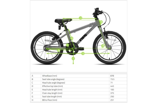 Barncykel Frog 52 Single Speed r Frog Bikes Cyklar
