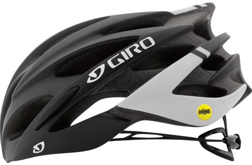 Cykelhjalm Giro Savant MIPS matt svart vit Cykelhjalmar unisex Cykelhjalmar Klader Hjalmar Skor
