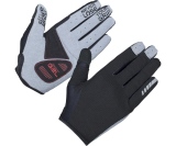Handskar GripGrab Shark Padded Full Finger svart