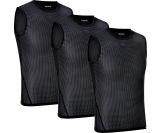 GripGrab Ultralight Mesh Ärmlöst Underställ 3-Pack Black