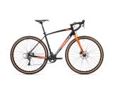 Gravelbike Rock Machine Gravelride 200 Svart/Silver/Orange