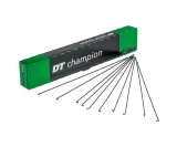 Eker DT Swiss Champion J-Bend Rund 2/2 mm 280 mm svart styck