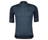 Cykeltröja Scott Gravel 10 SS metal blue/dark blue