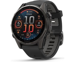 Garmin Träningsklocka Fenix 8 Amoled Sapphire 43 black/black