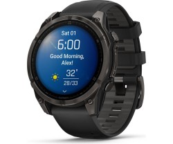 Garmin Träningsklocka Fenix® 8 Amoled Sapphire 47 black/black