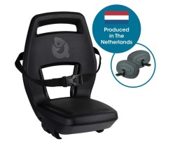 Cykelsits Qibbel 6+ Junior Seat Svart