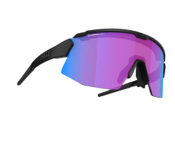 Cykelglasögon Bliz Breeze Small Nano Optics Violet with Blue Nordic Light Svart