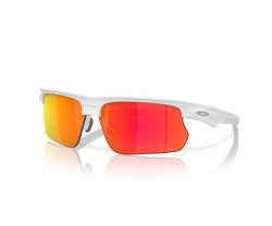 Solglasögon Oakley Bisphaera Polished White-Prizm Ruby