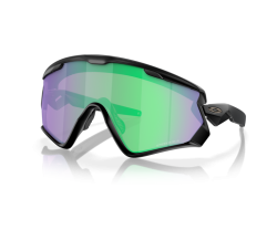 Cykelglasögon Oakley Wind Jacket 2.0 Matt Svart/Prizm Road Jade