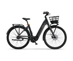 Elcykel Ecoride Ambassador 4 Mittmotor Fotbroms Black